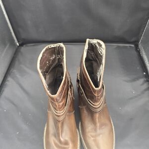 Dingo Men's Brown Leather Boots